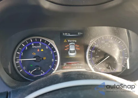 2014 Infiniti Q50 Base z USA, uszkodzony, nr VIN JN1BV7AR0EM682185